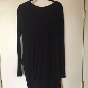 Marcellamoda Black Asymmetrical dress